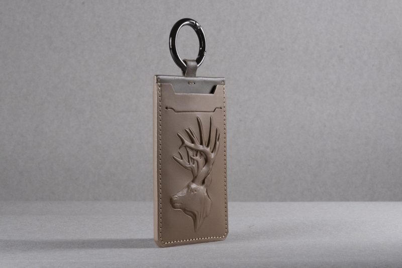 麋鹿大地灰．雙面感應卡套