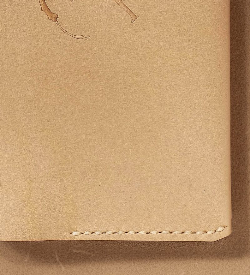 皮革口袋筆記、護照夾通用－鞦形蟲 LPK-004-1 - Image 3